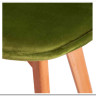 Стул TULIP SOFT (mod. 74) зеленый (HLR 54)/натуральный} заказать в Курске по цене 5 390 руб. с доставкой в Курск