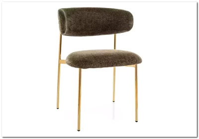 Стул кухонный Signal ELTON Raven 78 (оливковый/золотой)