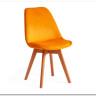 Стул TULIP SOFT (mod. 74) желтый (HLR 41)/натуральный} заказать в Курске по цене 5 390 руб. с доставкой в Курск