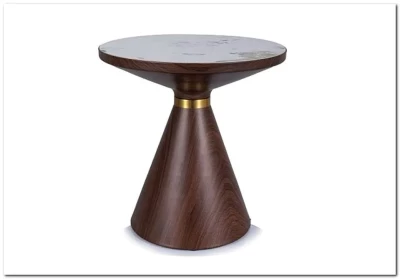 Стол журнальный Signal NAPA B (белый/коричневый)