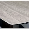 Стол DAGFINN 160 IVORY TRAVERTINE SOLID CERAMIC / Кофе / Орех, ®DISAUR} заказать в Курске по цене 95 600 руб. с доставкой в Курск