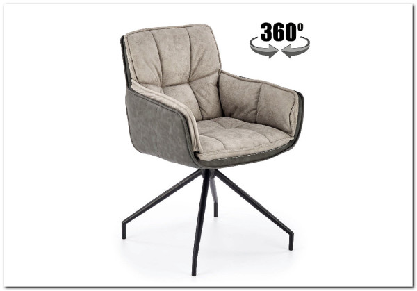 Стул кухонный Halmar K523 (серый)} заказать в Курске по цене 22 629 руб. с доставкой в Курск