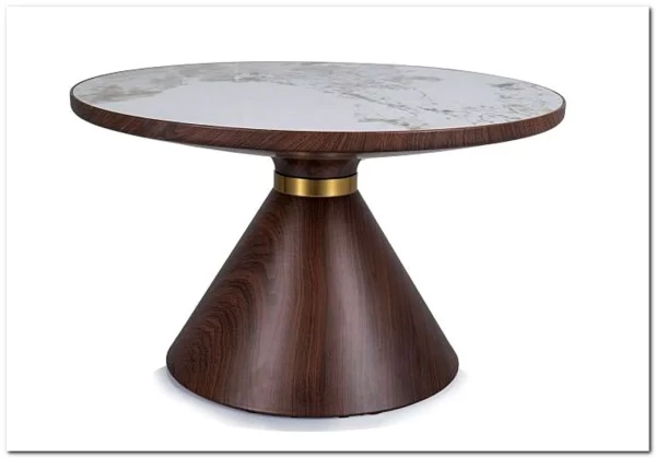 Стол журнальный Signal NAPA A (белый/коричневый)} заказать в Курске по цене 29 634 руб. с доставкой в Курск