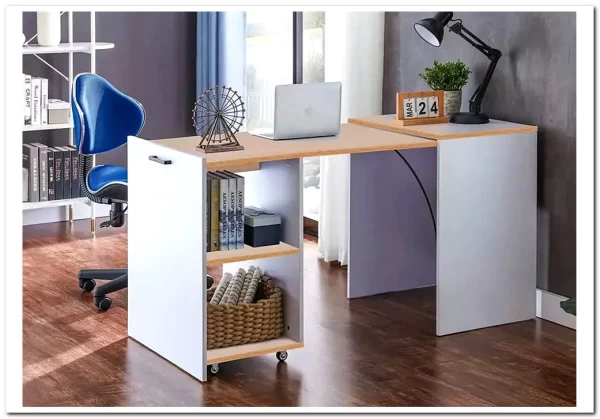 Стол компьютерный раскладывающийся Signal DUO (дуб/белый)} заказать в Курске по цене 24 202 руб. с доставкой в Курск