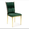 Стул кухонный K436  Halmar (темно-зеленый/золотой)} заказать в Курске по цене 17 774 руб. с доставкой в Курск