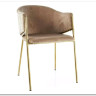 Стул кухонный Signal BONO Velvet Bluvel 28 (бежевый/золотой)} заказать в Курске по цене 16 001 руб. с доставкой в Курск