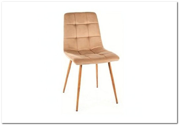 Стул кухонный Signal Mila D Bluvel28 (бежевый/дуб)} заказать в Курске по цене 8 576 руб. с доставкой в Курск