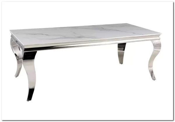 Стол журнальный Signal PRINCE A Ceramic (белый Calacatta/хром)} заказать в Курске по цене 36 707 руб. с доставкой в Курск