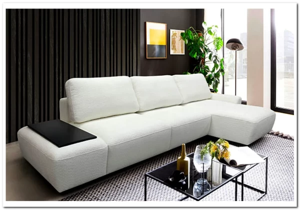 Угловой диван Бостон с малым крайним баром и оттоманкой Other Life} заказать в Курске по цене 167 951 руб. с доставкой в Курск