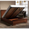 Кровать Кентаки LOZ160х200 каштан с подъемным механизмом BRW} заказать в Курске по цене 0 руб. с доставкой в Курск