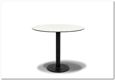 Каффе интерьерный стол из HPL круглый ?63см