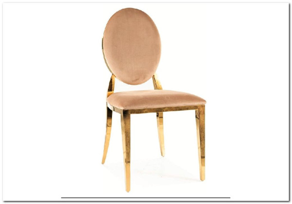 Стул кухонный SIGNAL KING Velvet Bluvel 28 (бежевый/золотой)} заказать в Курске по цене 18 286 руб. с доставкой в Курск