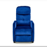 Кресло Halmar FELIPE 2 раскладное (темно-синий/венге)} заказать в Курске по цене 38 186 руб. с доставкой в Курск