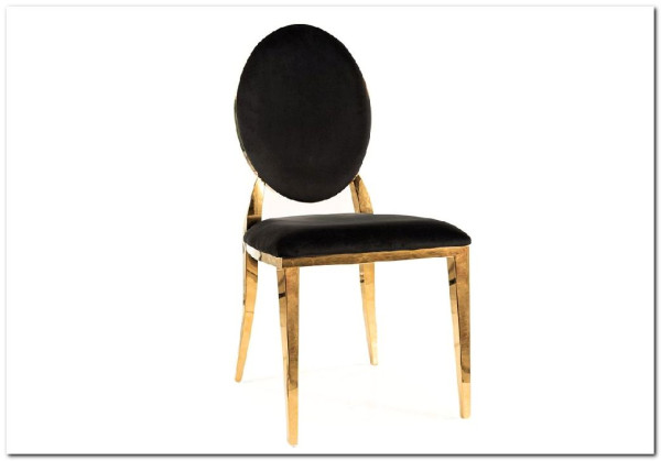 Стул кухонный SIGNAL KING Velvet Bluvel 19 (черный/золотой)} заказать в Курске по цене 18 286 руб. с доставкой в Курск