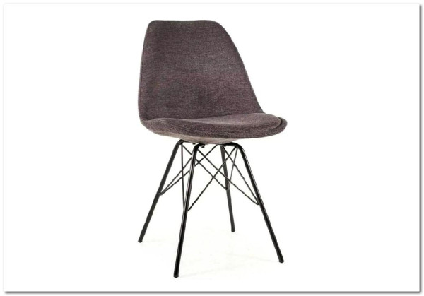 Стул кухонный SIGNAL KEN Brego 18 (серый/черный)} заказать в Курске по цене 11 684 руб. с доставкой в Курск