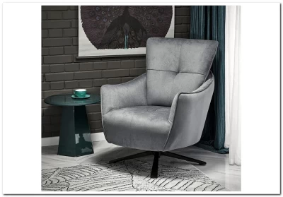 Кресло Halmar SCAMPI (серый)