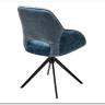 Стул BERRIES 360 град. Синий Loris-37, велюр/ темно-синий 7525-56, велюр/ черный каркас, DISAUR} заказать в Курске по цене 15 885 руб. с доставкой в Курск