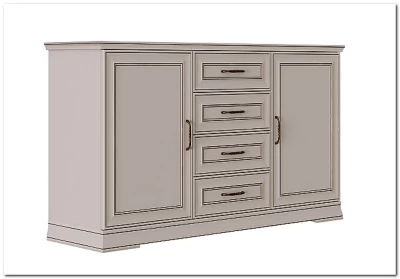 Тумба-комод Florencia KOM2D4S персидский жемчуг BRW