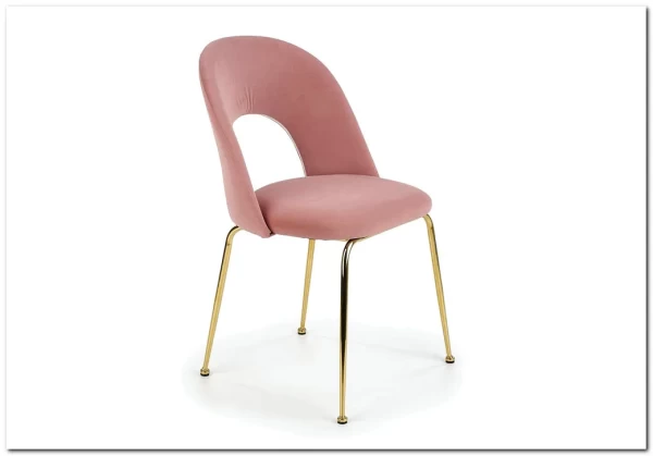 Стул кухонный Halmar K385 (светло-розовый/золотой)} заказать в Курске по цене 11 746 руб. с доставкой в Курск