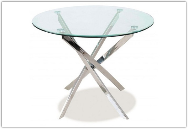 Стол Agis SIGNAL 90 (стекло/хром)} заказать в Курске по цене 19 974 руб. с доставкой в Курск