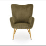 Кресло HALMAR AMARO оливковый} заказать в Курске по цене 23 595 руб. с доставкой в Курск