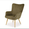 Кресло HALMAR AMARO оливковый} заказать в Курске по цене 23 595 руб. с доставкой в Курск
