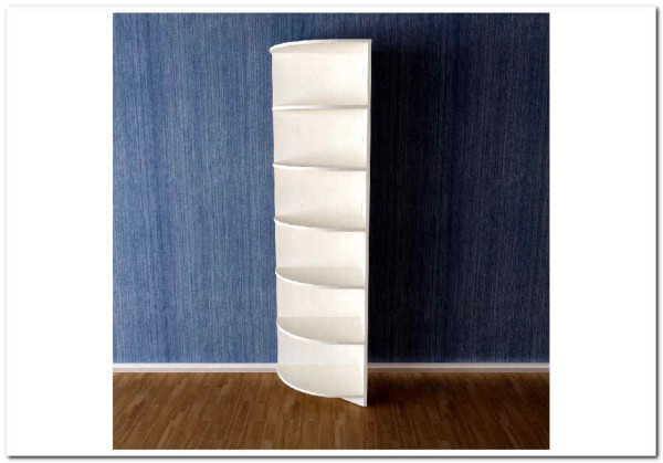 Стеллаж угловой правый В-СТ 2-025 Коста Бланка купить по цене 19 932 руб. в магазине Другая Мебель в Курске