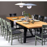 Стол обеденный Halmar FIESTA раскладной (дуб натуральный/черный)} заказать в Курске по цене 151 388 руб. с доставкой в Курск