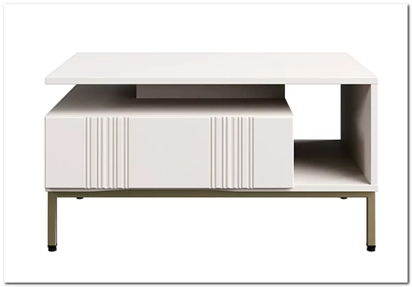 Стол журнальный Бетти кашемир BRW} заказать в Курске по цене 14 910 руб. с доставкой в Курск