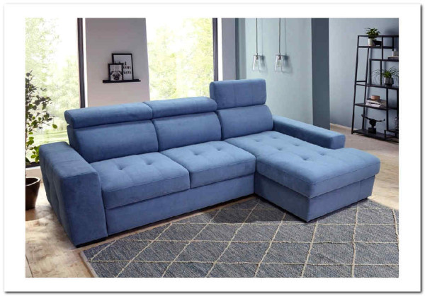 Угловой диван Висмут с оттоманкой Soft Time} заказать в Курске по цене 137 200 руб. с доставкой в Курск