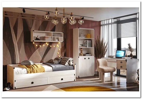 Подростковая и детская комната ИНДИАНА (Indiana) BRW купить по цене 63 060 руб. в магазине Другая Мебель в Курске