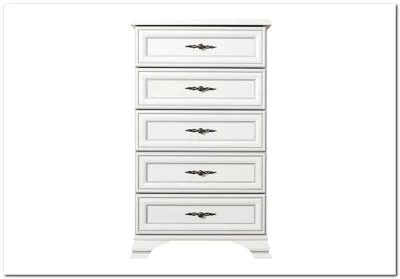 Комод Кентаки KOM5S белый BRW