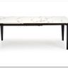 Стол обеденный Halmar FELIX раскладной (белый мрамор/черный)} заказать в Курске по цене 80 505 руб. с доставкой в Курск