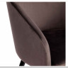 Кресло LA FONTAIN (mod. 004) серый (HLR 24)/черный} заказать в Курске по цене 8 090 руб. с доставкой в Курск