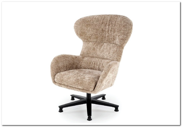 Кресло HALMAR FRANCO бежевый/черный} заказать в Курске по цене 36 422 руб. с доставкой в Курск