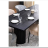 Стол обеденный Halmar BOLERO 160 (черный дуб/черный)} заказать в Курске по цене 154 482 руб. с доставкой в Курск