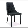 Стул кухонный SIGNAL TRIX B VELVET (черный/черный мат)} заказать в Курске по цене 12 641 руб. с доставкой в Курск