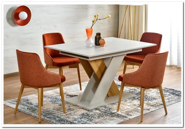 Стол обеденный Halmar XARELTO 130 (кашемир/дуб кремона)} заказать в Курске по цене 33 843 руб. с доставкой в Курск