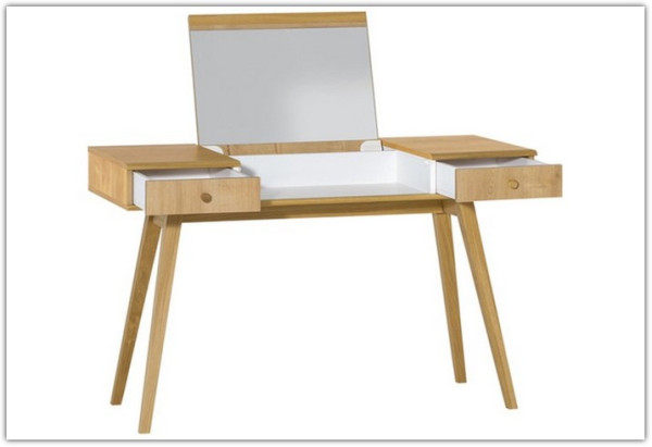 Туалетный столик с 2 ящиками откидной столешницей и зеркалом  Nature VOX} заказать в Курске по цене 91 689 руб. с доставкой в Курск