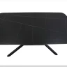 Стол обеденный Signal VECTOR Ceramic 160 (черный/черный)} заказать в Курске по цене 76 390 руб. с доставкой в Курск