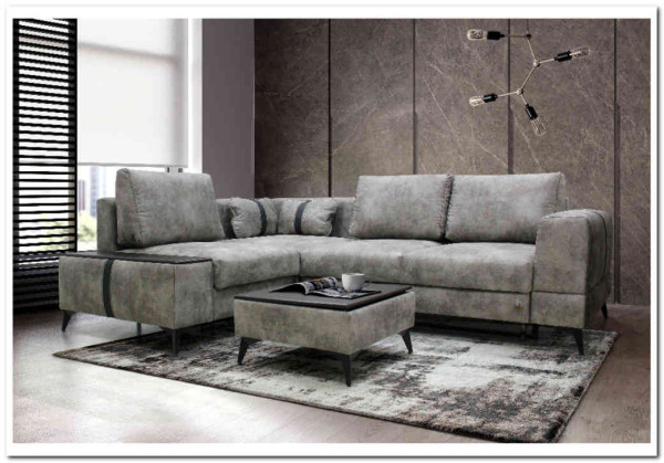 Угловой диван Даллас с узкой спинкой Soft Time} заказать в Курске по цене 180 264 руб. с доставкой в Курск