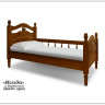 Кровать из сосны Исида с бортиком купить по цене 28 805 руб. в магазине Другая Мебель в Курске