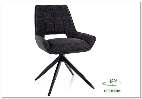 Стул кухонный Signal TELLO Bjorn 16 (темно-серый/черный)} заказать в Курске по цене 16 724 руб. с доставкой в Курск