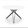 Стол обеденный Halmar PIXEL (белый/черный)} заказать в Курске по цене 37 404 руб. с доставкой в Курск