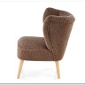 Кресло Halmar MOCCA (темно-коричневый/натуральный)} заказать в Курске по цене 42 167 руб. с доставкой в Курск