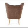 Кресло Halmar MOCCA (темно-коричневый/натуральный)} заказать в Курске по цене 42 167 руб. с доставкой в Курск