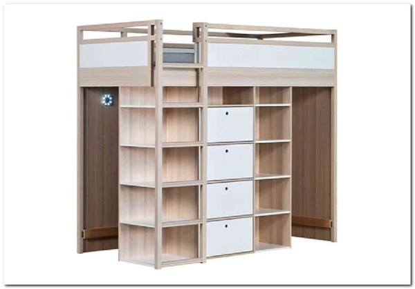 Двухьярусная кровать без основания и подвижной вешалки SPOT VOX купить по цене 190 802 руб. в магазине Другая Мебель в Курске