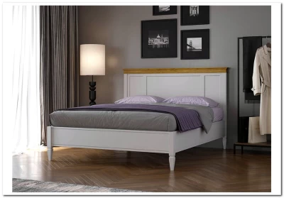 Кровать Ольса-С 160 из массива сосны 