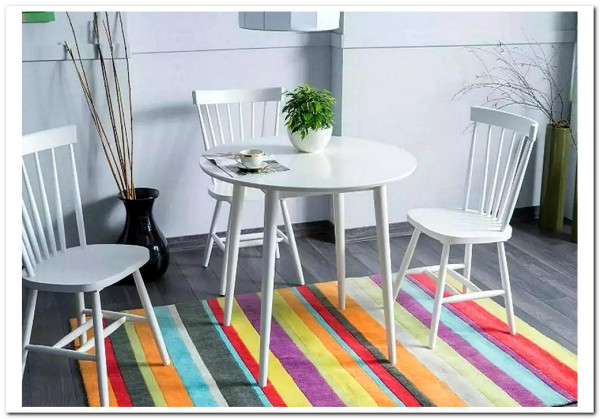 Стол обеденный Signal LARSON 90 (белый)} заказать в Курске по цене 23 116 руб. с доставкой в Курск