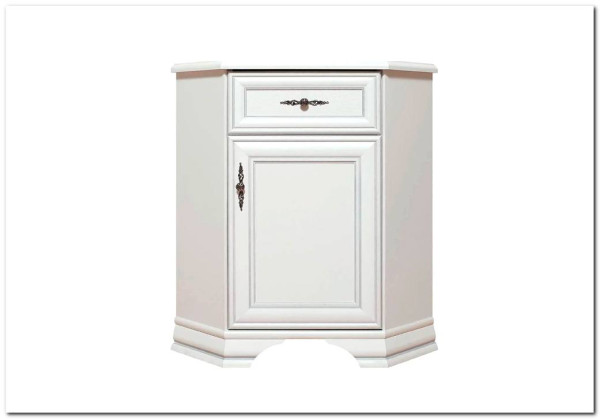 Тумба угловая Кентаки KOMN1D1S/P BRW} заказать в Курске по цене 17 060 руб. с доставкой в Курск